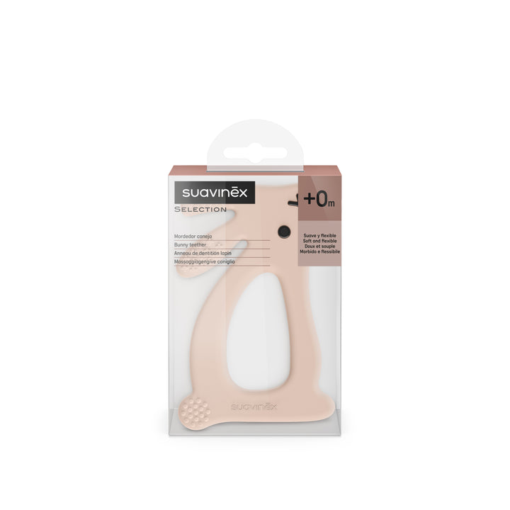 SUAVINEX WONDERLAND RABBIT TEETHERS - PINK