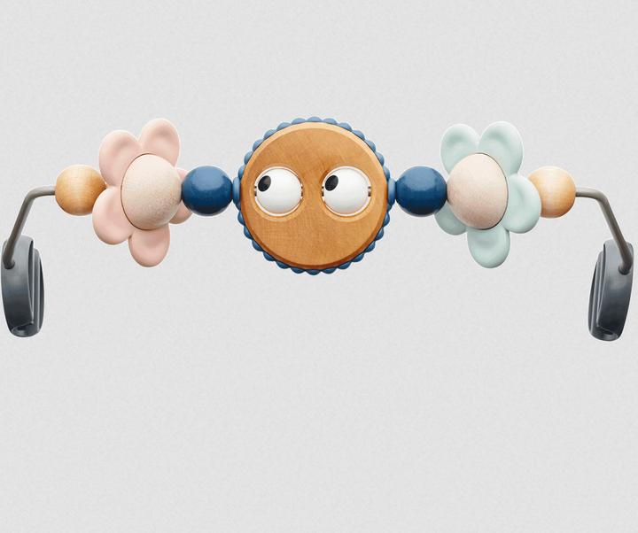 Babybjorn Toy for Bouncer Googly eyes - Pastel