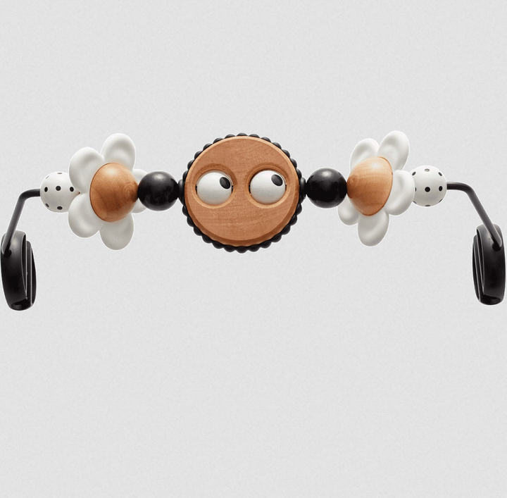 Babybjorn Toy for Bouncer Googly eyes - Black & white