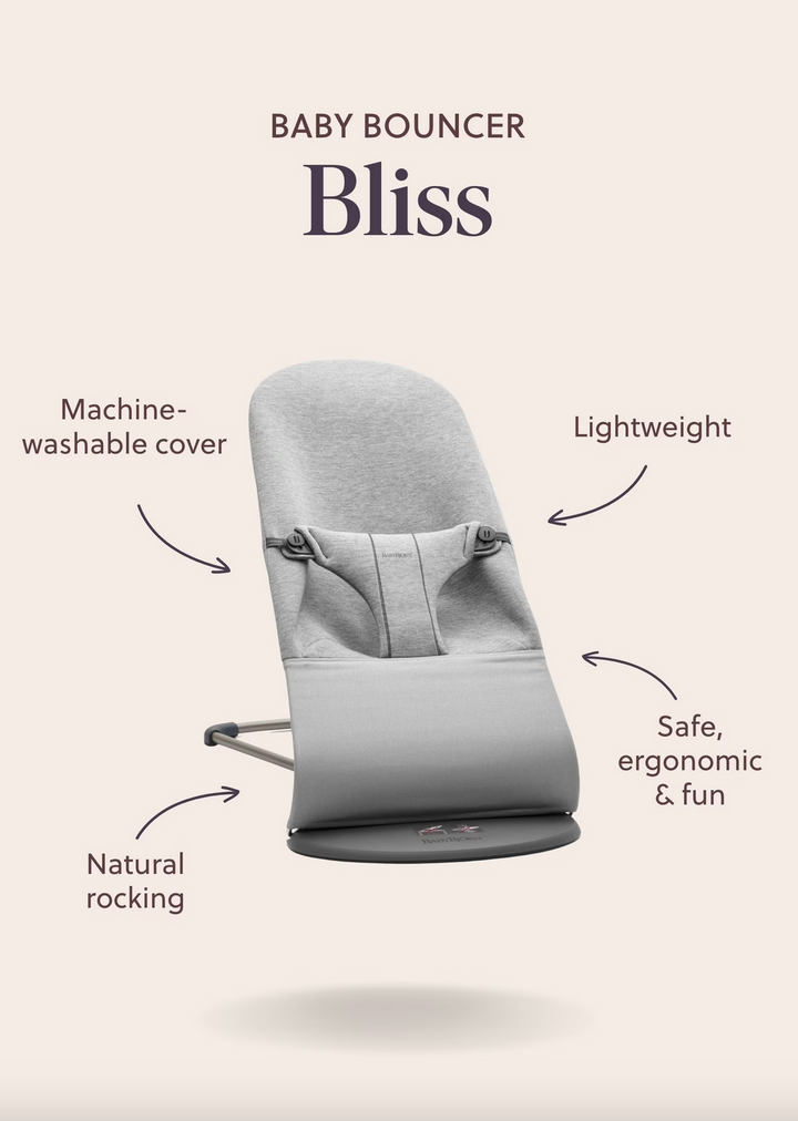 Babybjorn Bouncer Bliss - Mesh, Anthracite