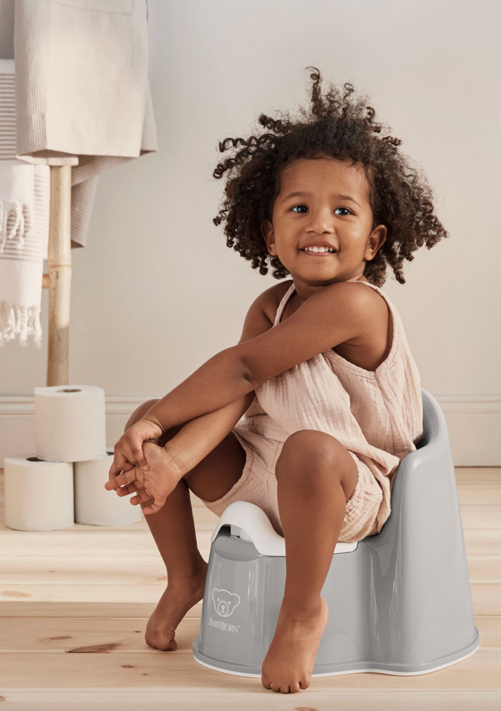 Babybjorn Potty Chair - Gray/White