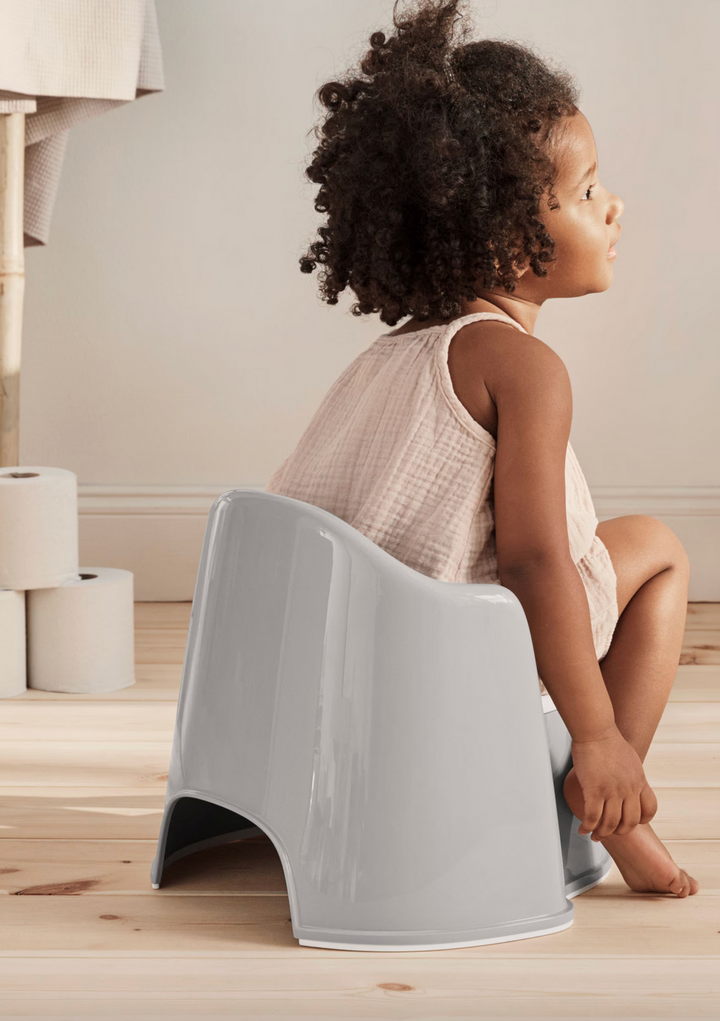 Babybjorn Potty Chair - Gray/White