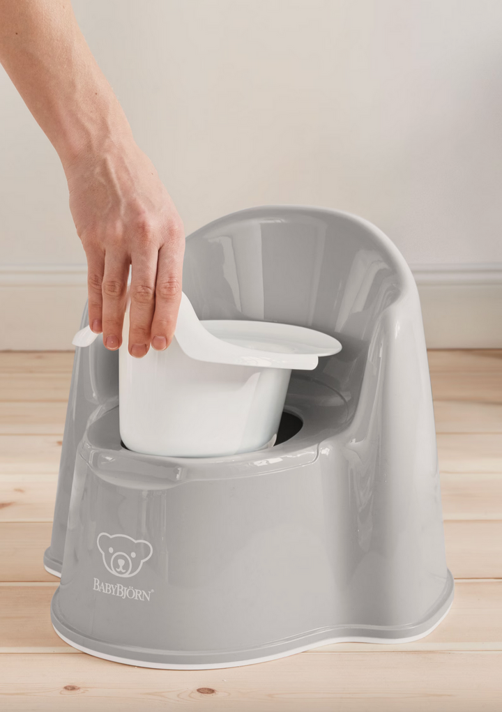 Babybjorn Potty Chair - Gray/White