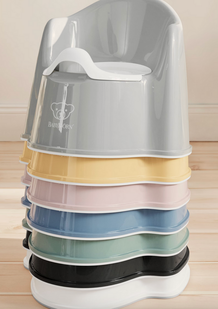 Babybjorn Potty Chair - Gray/White