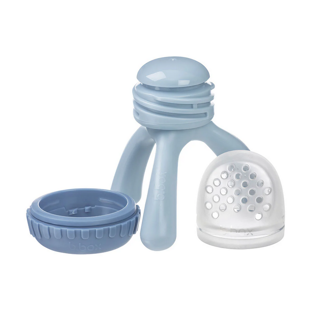 B.Box Silicone Fresh Food Feeder - lullaby blue