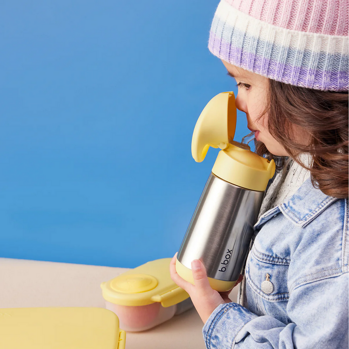 B.Box Insulated Drink Bottle 350ml -  Lemon Twist