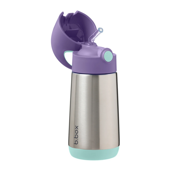 B.Box Insulated Drink Bottle 350ml - Lilac pop