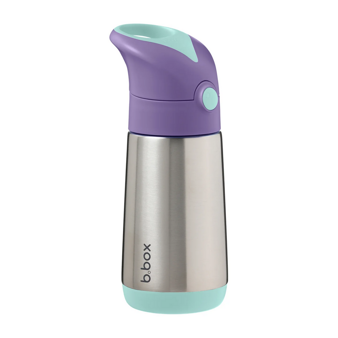 B.Box Insulated Drink Bottle 350ml - Lilac pop