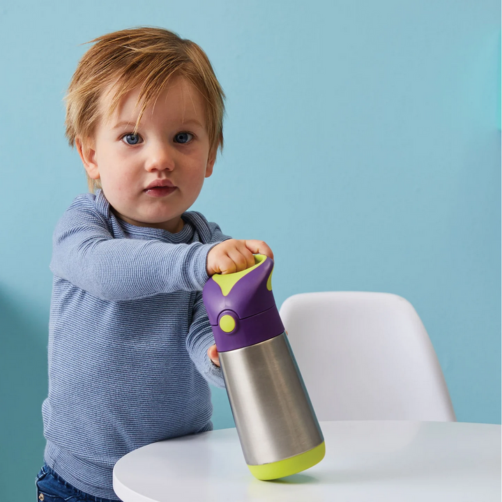 B.Box Insulated Drink Bottle 350ml - Lilac pop