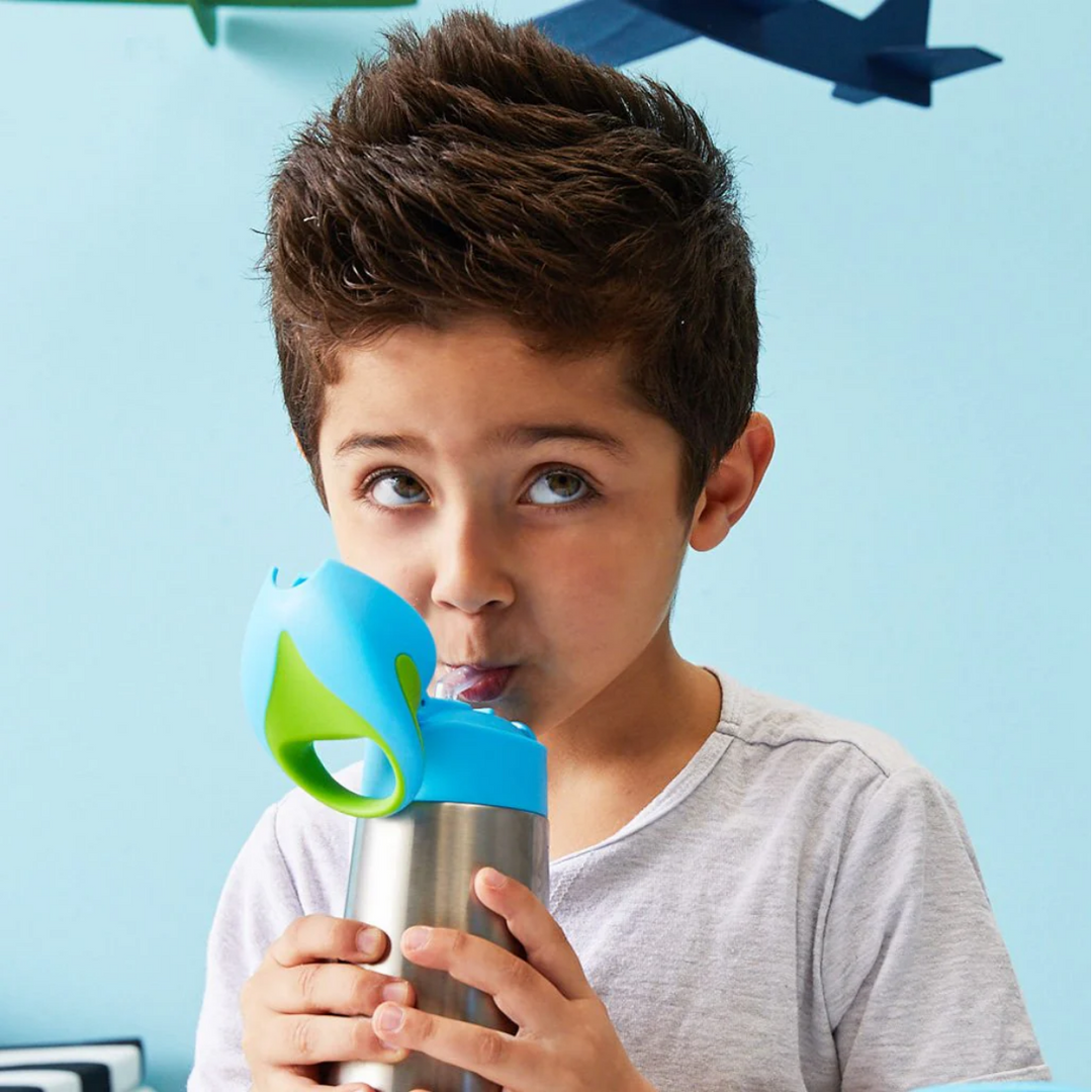 B.Box Insulated Drink Bottle 350ml - emerald forest