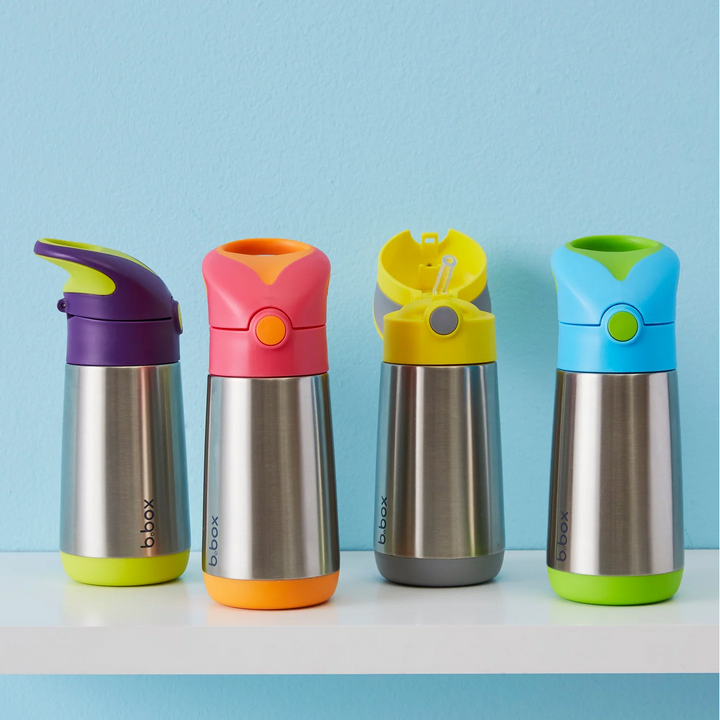 B.Box Insulated Drink Bottle 350ml - Lilac pop