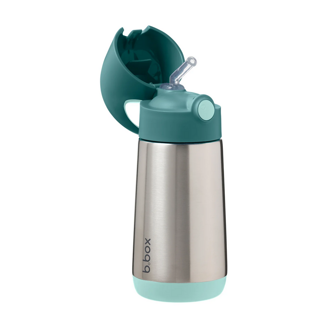 B.Box Insulated Drink Bottle 350ml - emerald forest