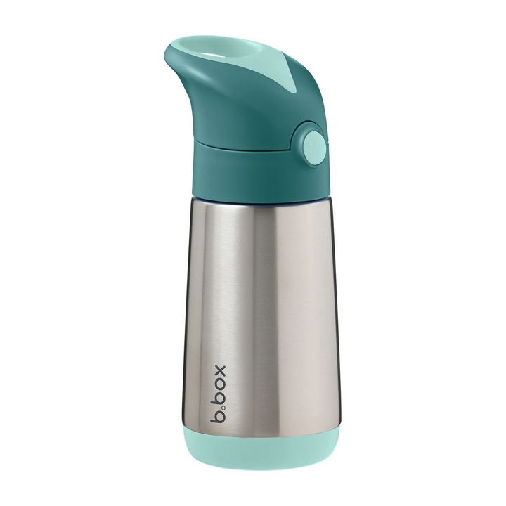 B.Box Insulated Drink Bottle 350ml - emerald forest