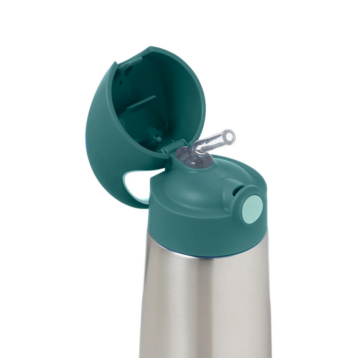 B.Box Insulated Drink Bottle 350ml - emerald forest