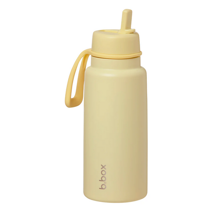 B.box 1L Insulated Flip Top Bottle - lemon twist