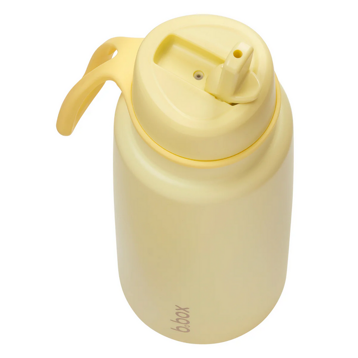 B.box 1L Insulated Flip Top Bottle - lemon twist