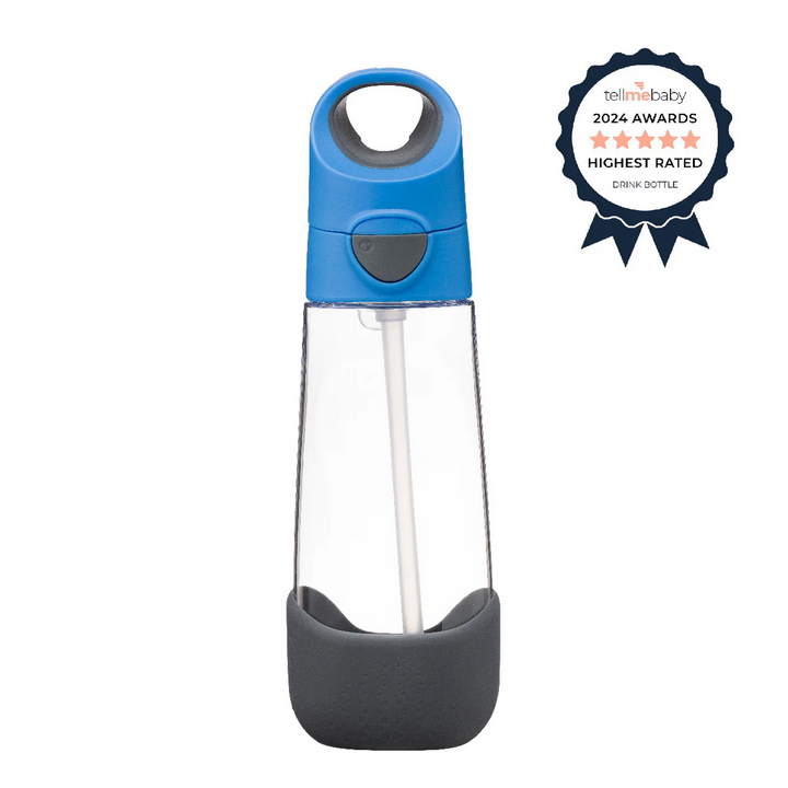 B.Box Tritan Drink Bottle 600ml -  blue slate
