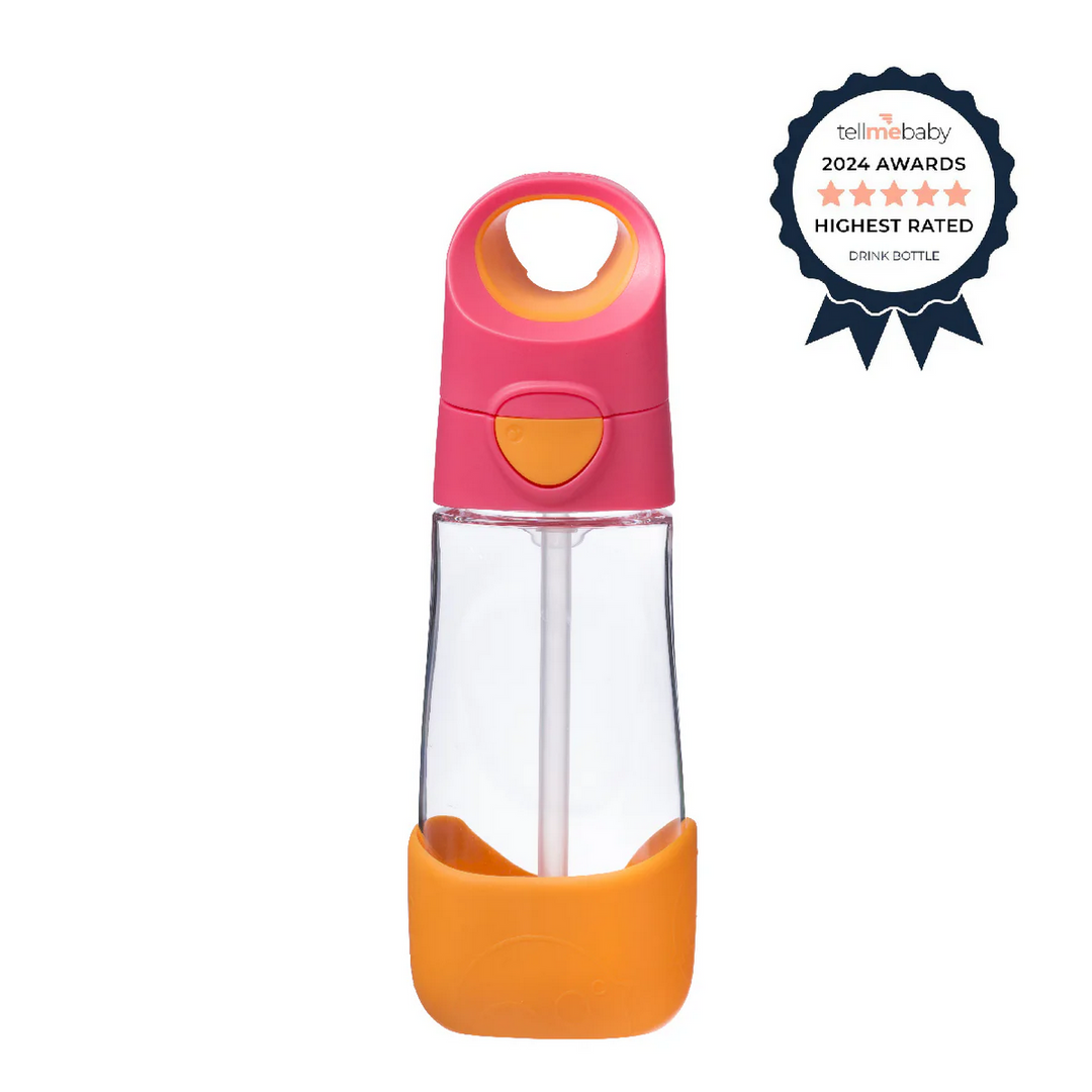 B.Box Tritan Drink Bottle 450ml - Strawberry Shake