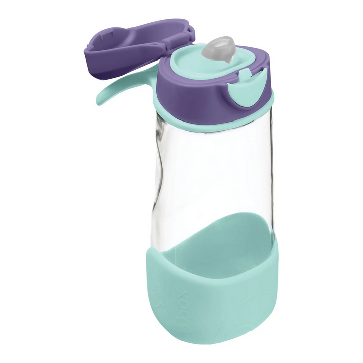B.box SPORT SPOUT BOTTLE 450ML - Lilac Pop