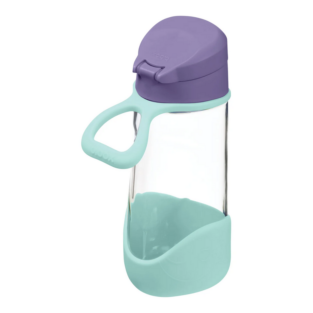 B.box SPORT SPOUT BOTTLE 450ML - Lilac Pop