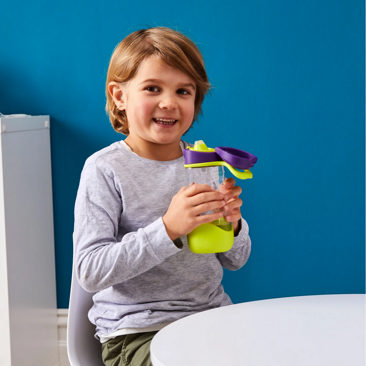 B.box SPORT SPOUT BOTTLE 450ML - Lilac Pop