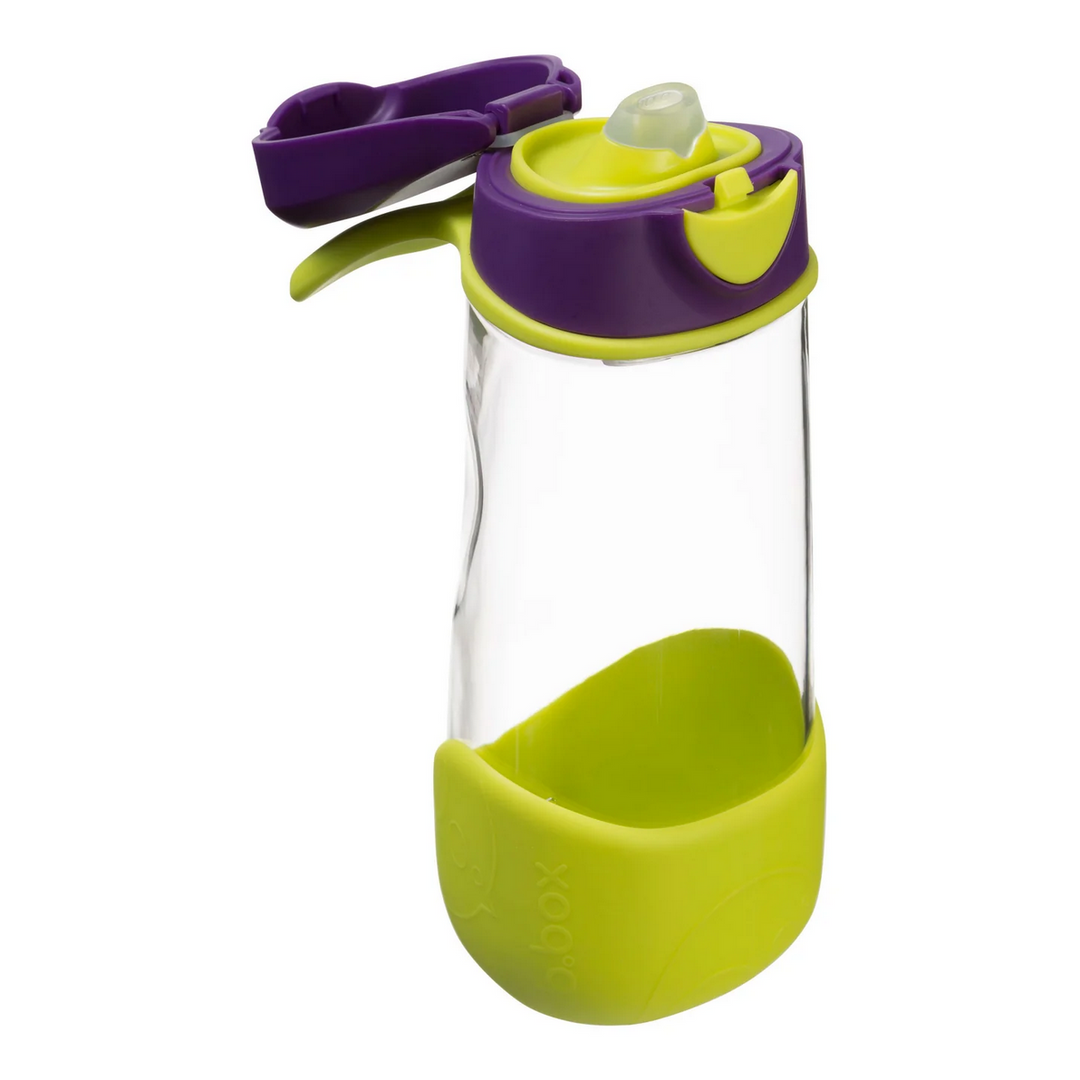 B.box SPORT SPOUT  BOTTLE 450ML - Passion Splash