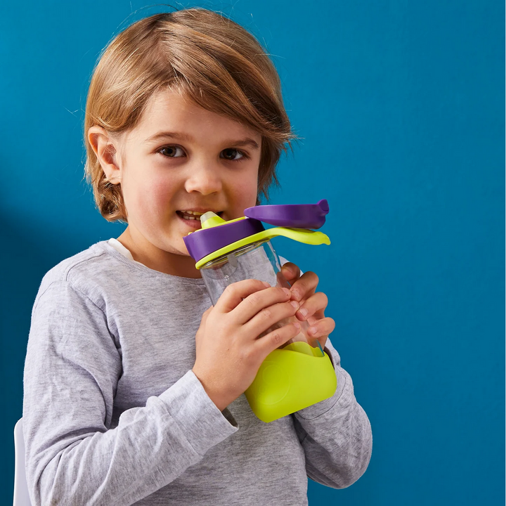 B.box SPORT SPOUT  BOTTLE 450ML - Passion Splash