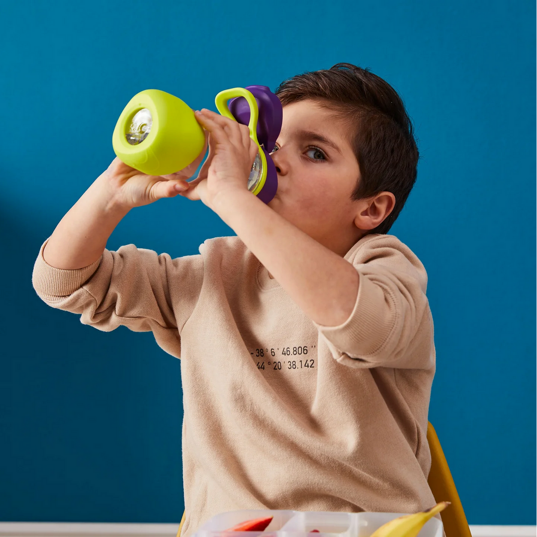 B.box SPORT SPOUT  BOTTLE 450ML - Passion Splash