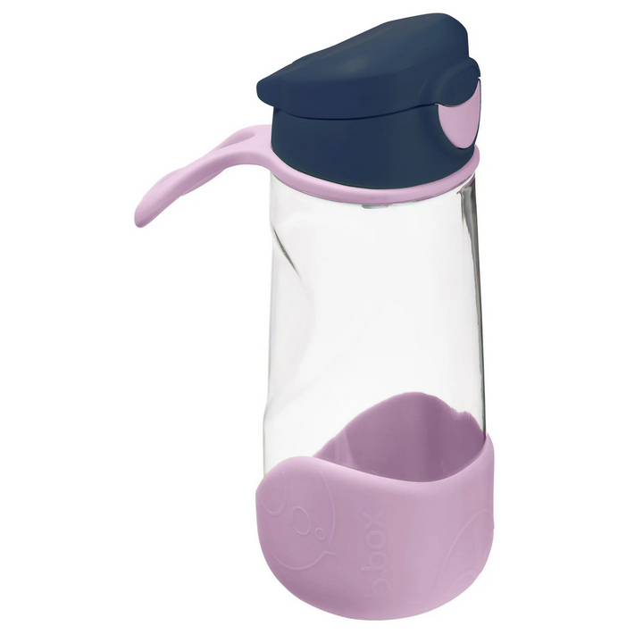 B.box SPORT SPOUT  BOTTLE 450ML -  Indigo Rose