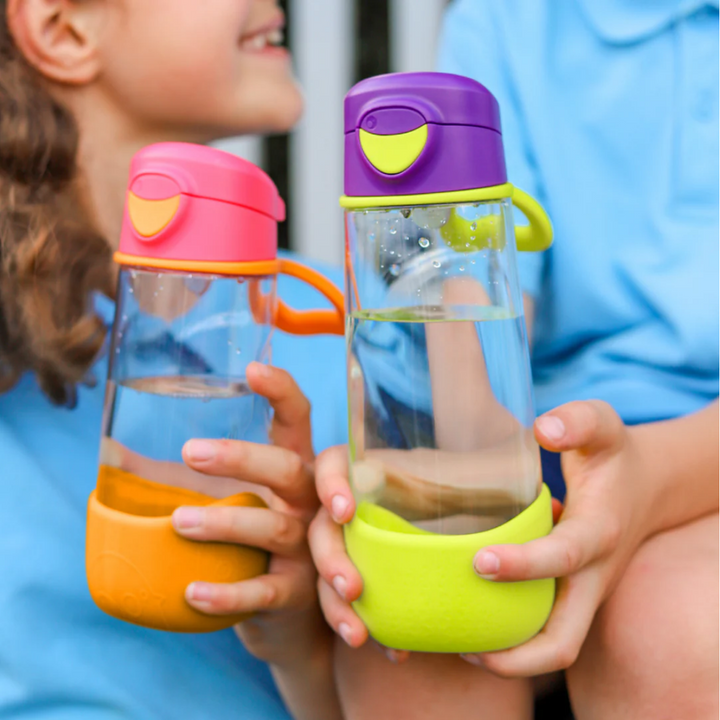 B.box SPORT SPOUT  BOTTLE 450ML -  Indigo Rose
