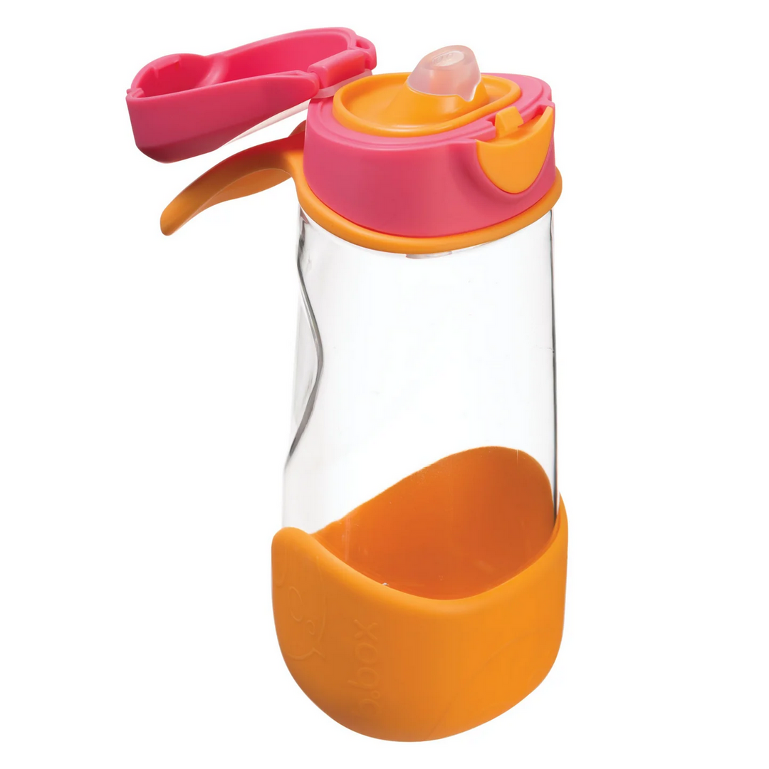 B.box SPORT SPOUT  BOTTLE 450ML - Strawberry Shake
