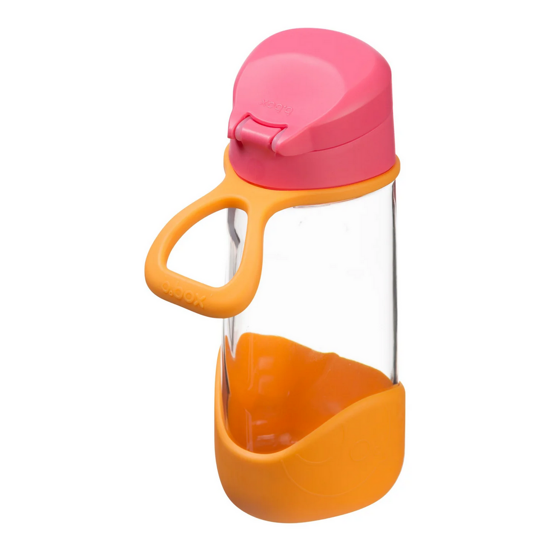 B.box SPORT SPOUT  BOTTLE 450ML - Strawberry Shake
