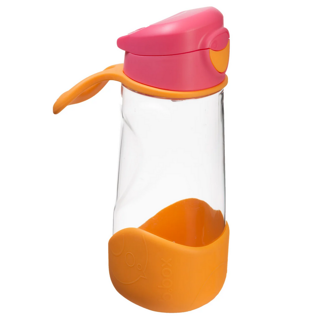 B.box SPORT SPOUT  BOTTLE 450ML - Strawberry Shake