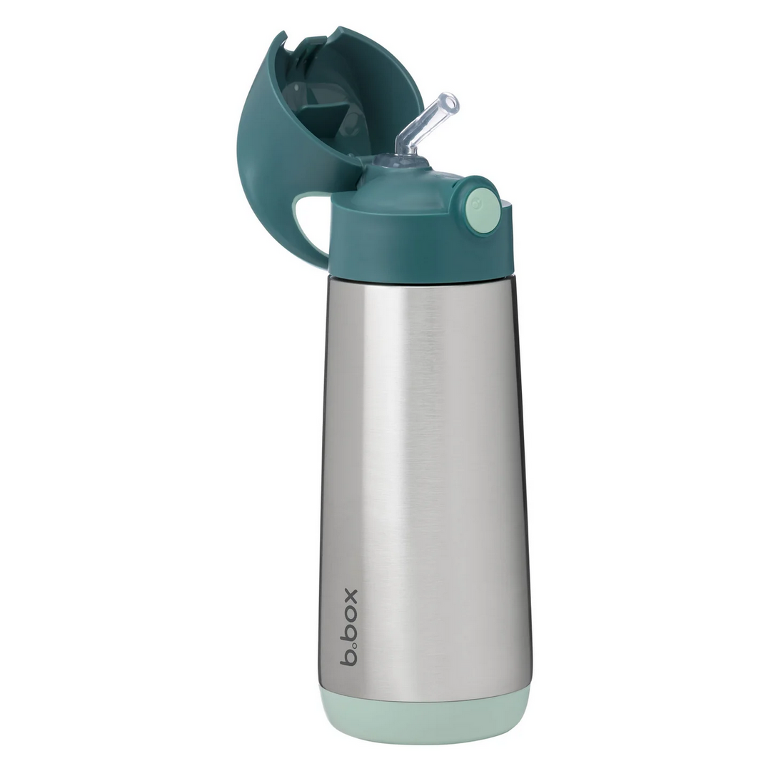 B.Box Insulated Drink Bottle 500ml - emerald forest