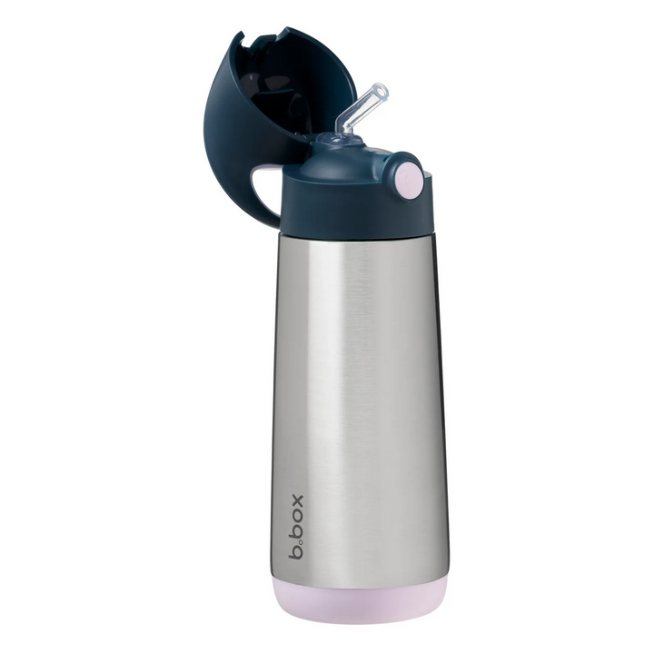 B.Box Insulated Drink Bottle 500ml - Indigo rose