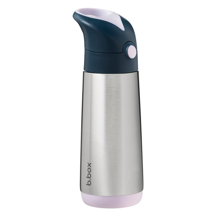 B.Box Insulated Drink Bottle 500ml - Indigo rose