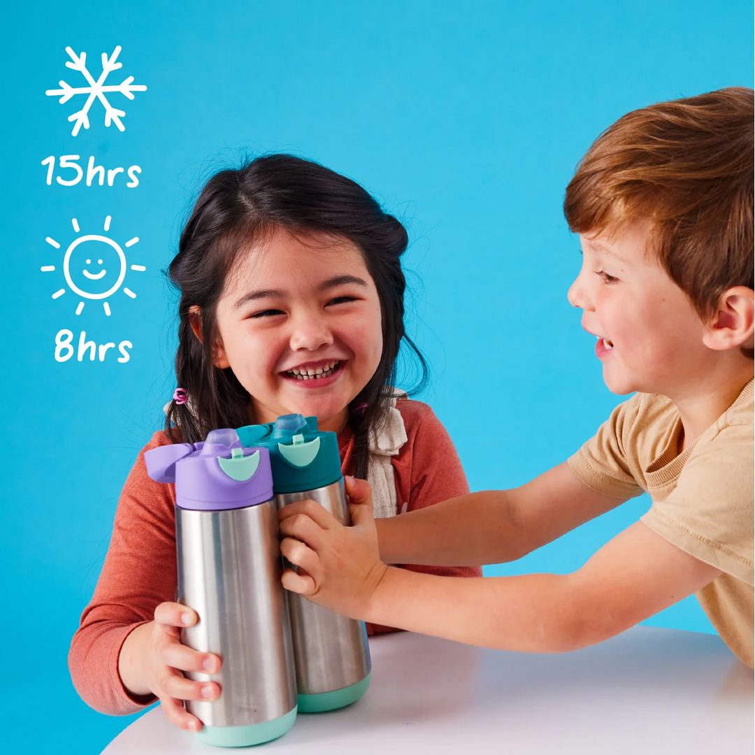 B.Box Insulated sport spout bottle 500ml-lilac pop