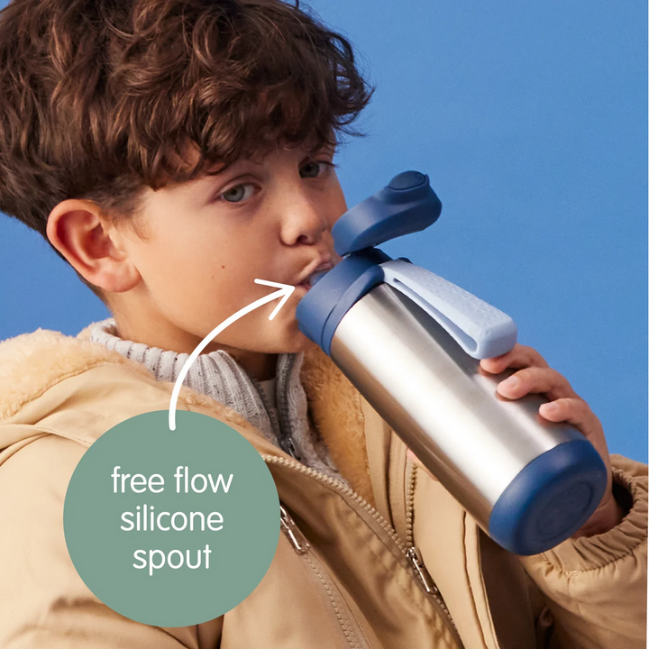 B.Box Insulated sport spout bottle 500ml-lilac pop