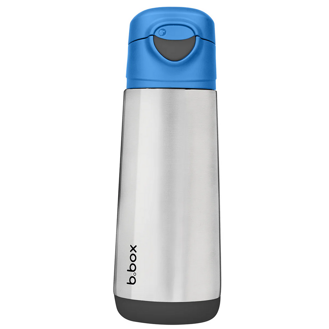 B.Box Insulated sport spout bottle 500ml-blue Slate
