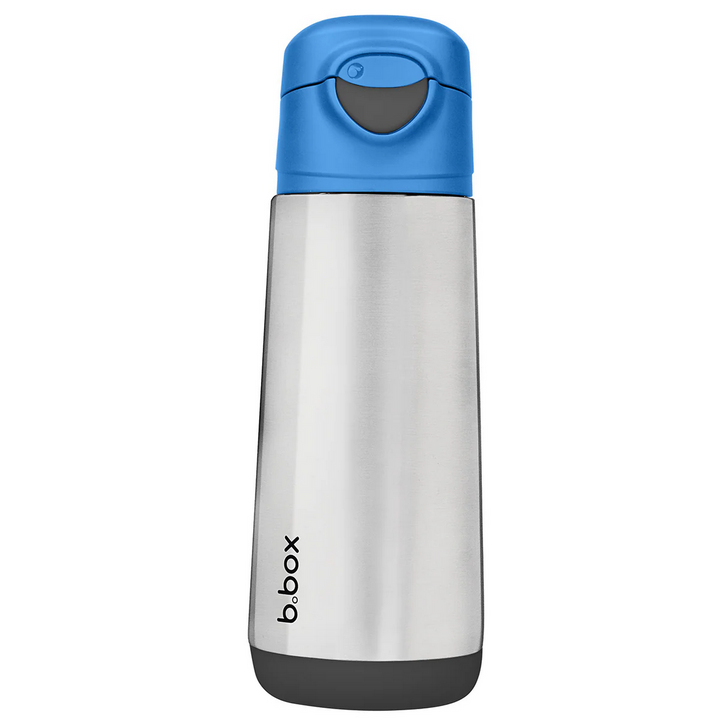 B.Box Insulated sport spout bottle 500ml-blue Slate