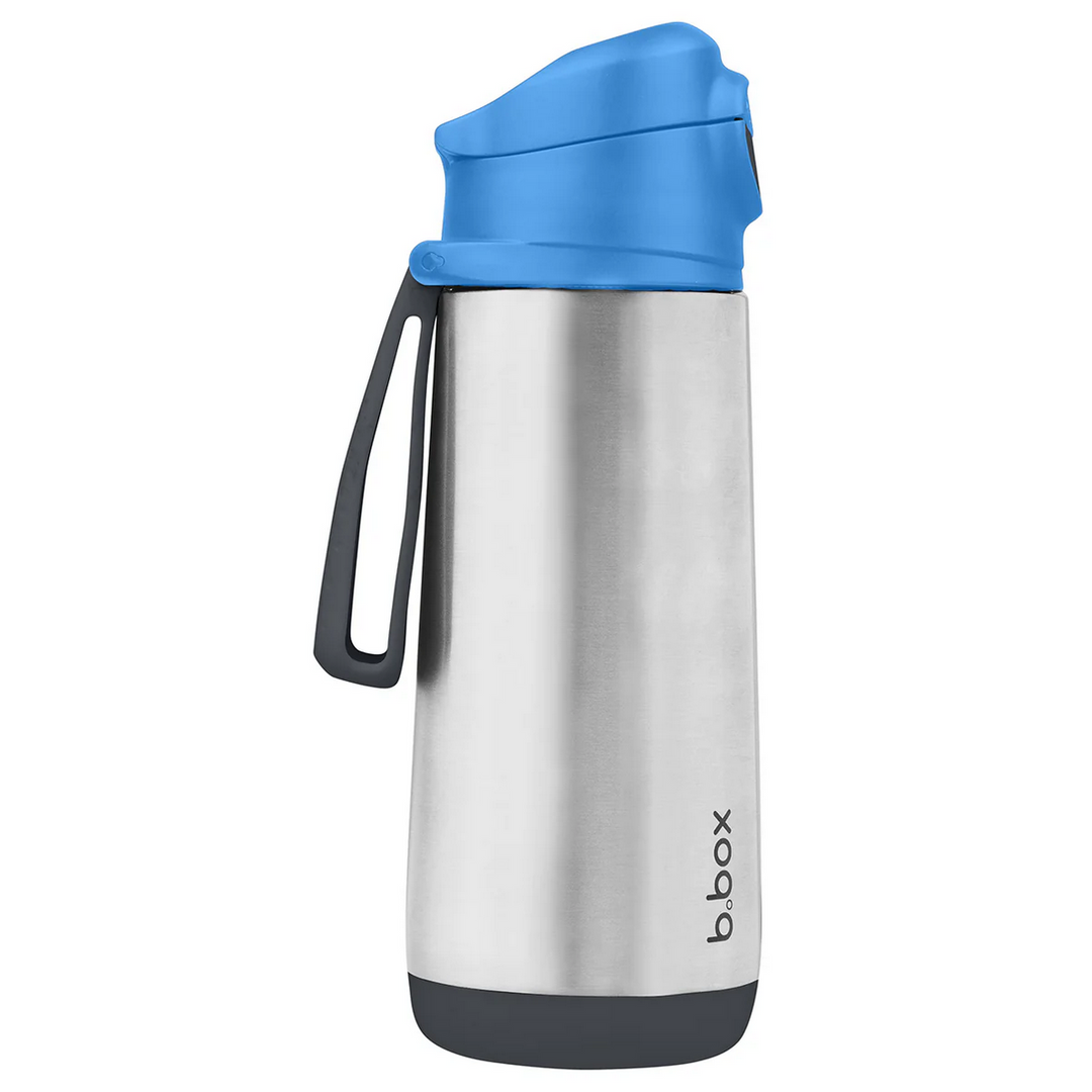 B.Box Insulated sport spout bottle 500ml-blue Slate
