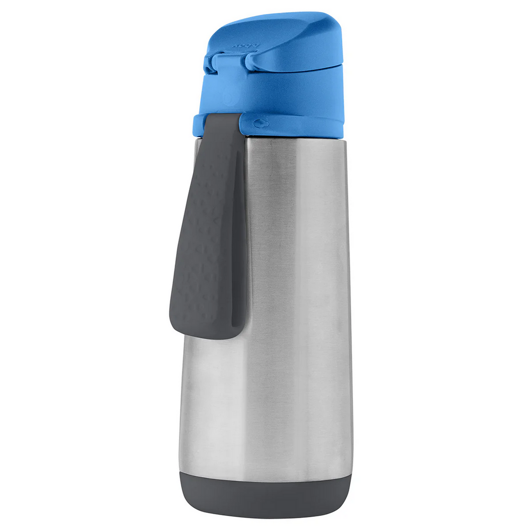 B.Box Insulated sport spout bottle 500ml-blue Slate