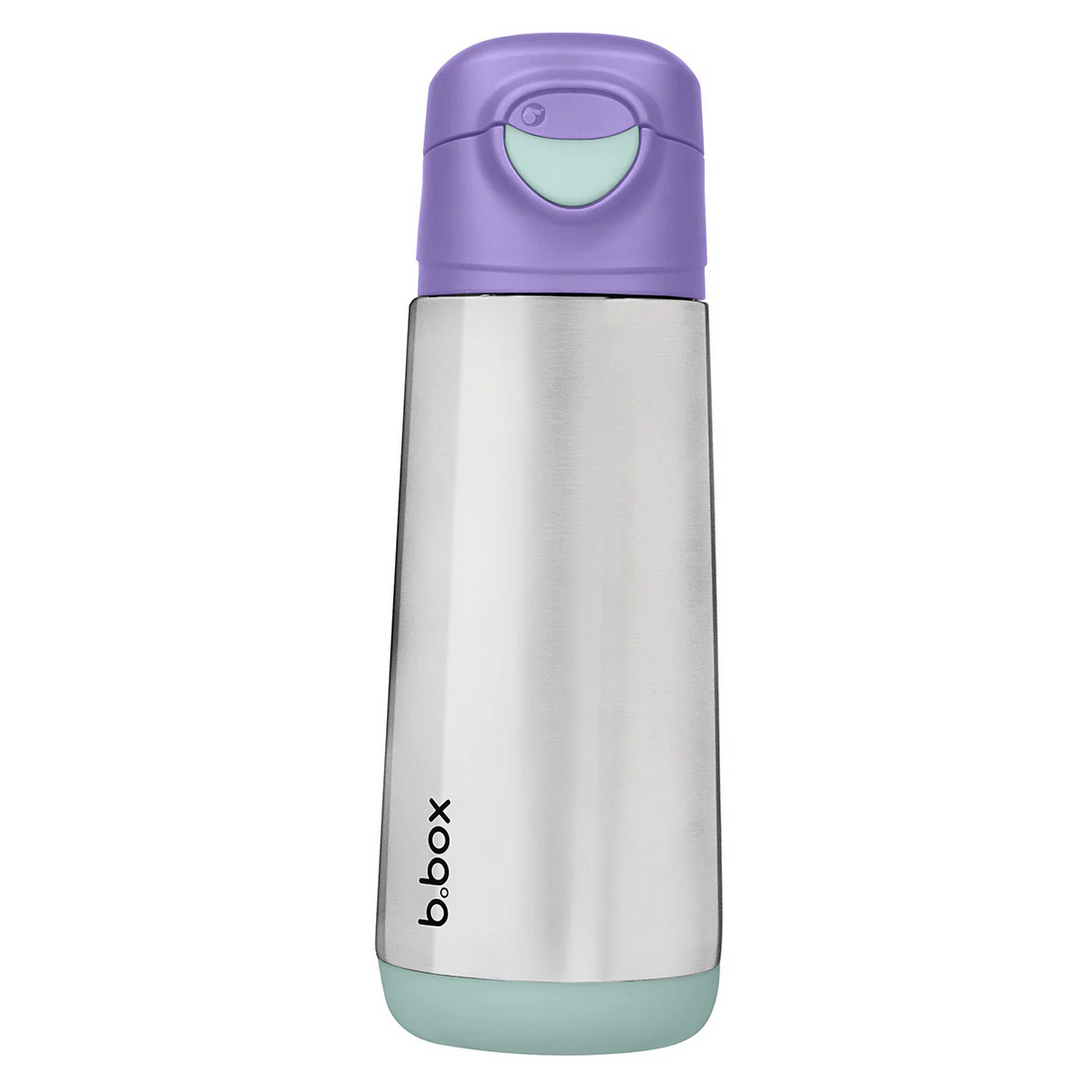 B.Box Insulated sport spout bottle 500ml-lilac pop