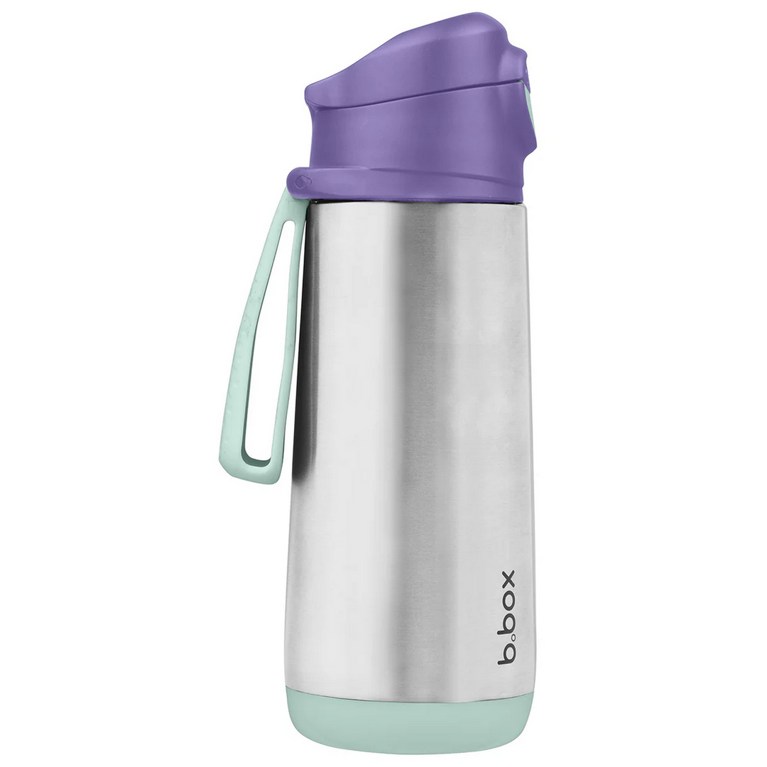 B.Box Insulated sport spout bottle 500ml-lilac pop
