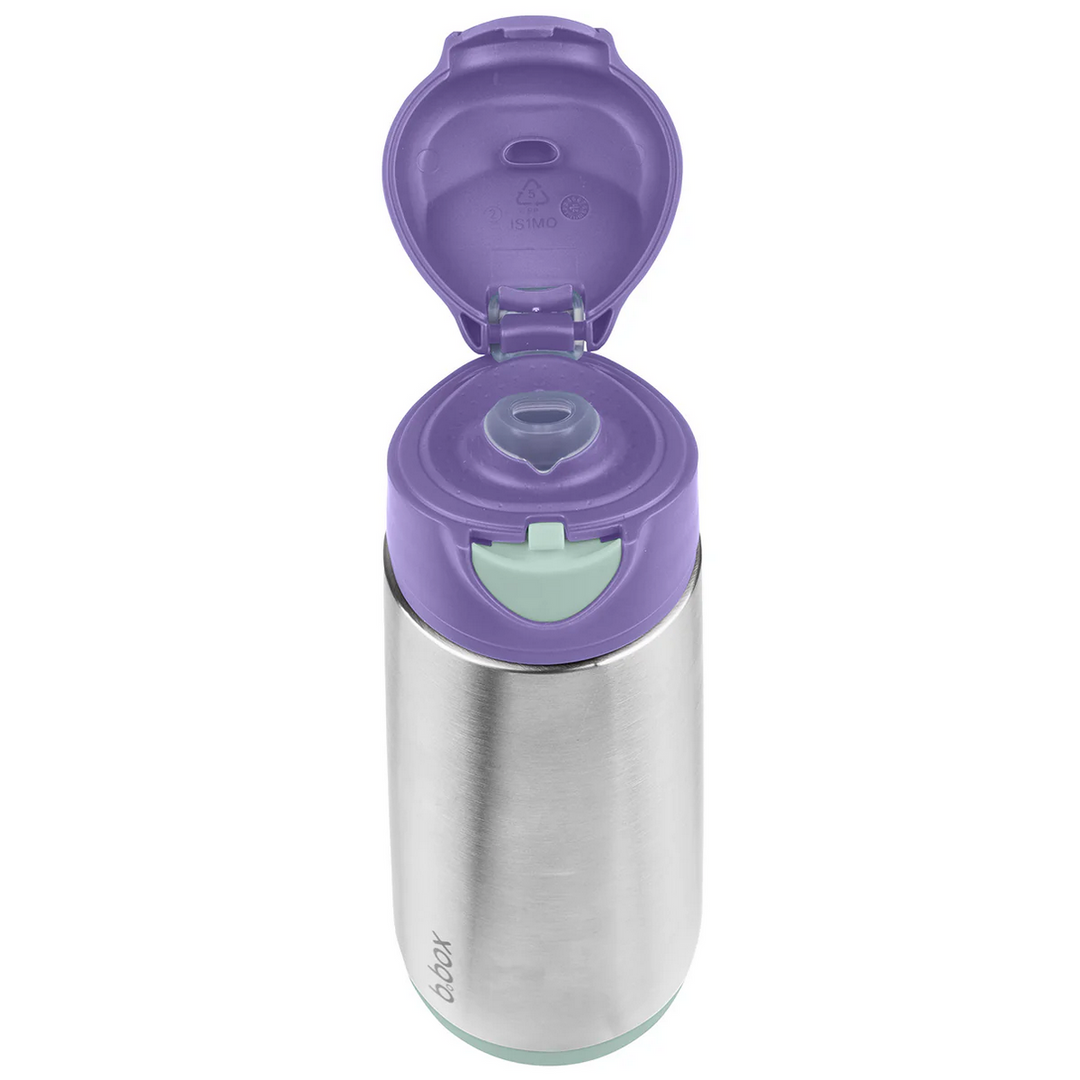 B.Box Insulated sport spout bottle 500ml-lilac pop