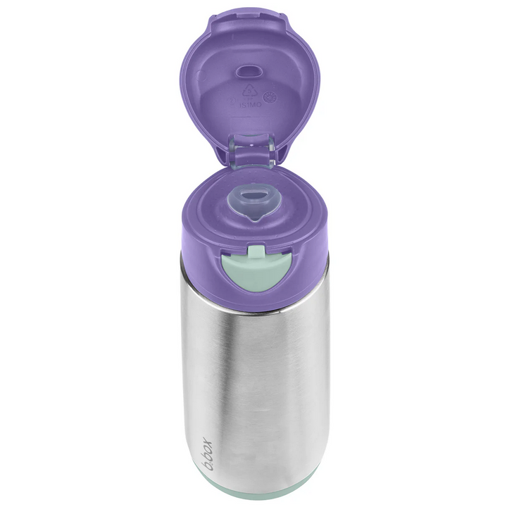 B.Box Insulated sport spout bottle 500ml-lilac pop