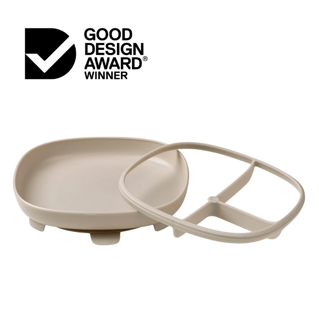 B.Box 2 in 1 Suction Plate - latte