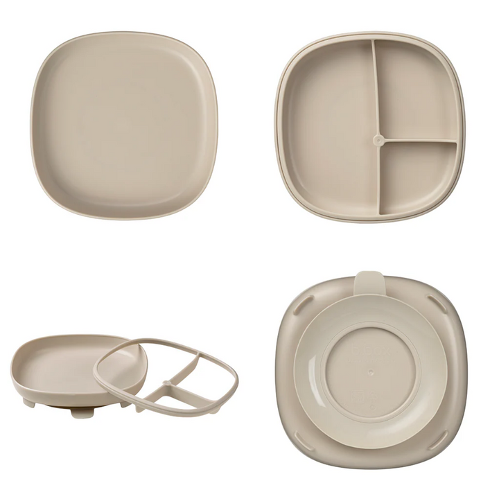 B.Box 2 in 1 Suction Plate - latte