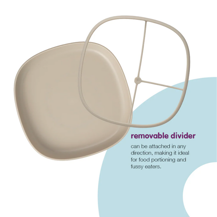 B.Box 2 in 1 Suction Plate - latte