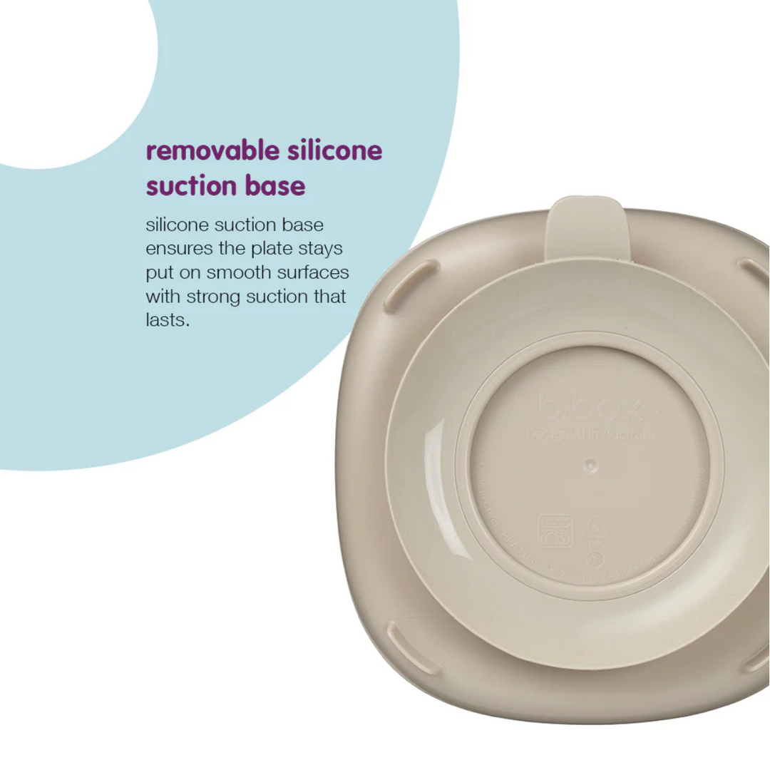 B.Box 2 in 1 Suction Plate - latte